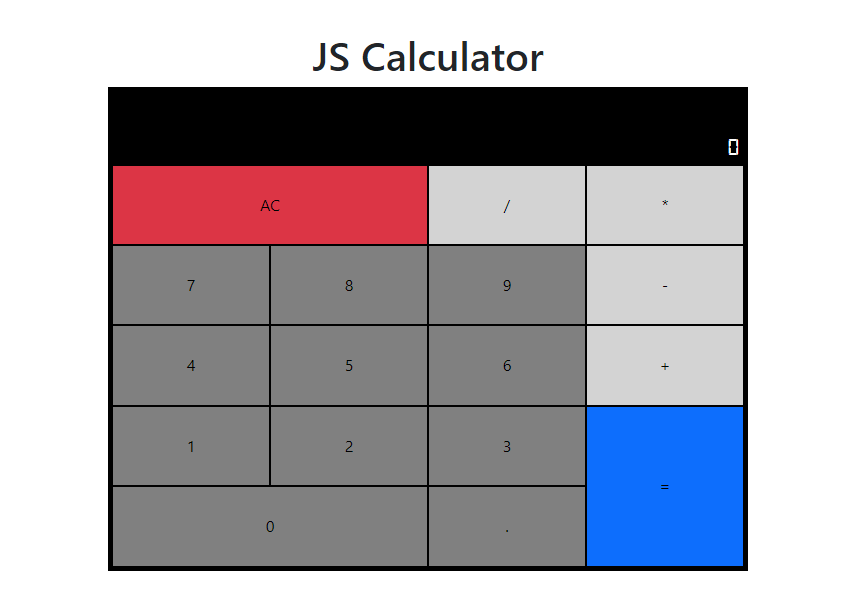 simple calculator